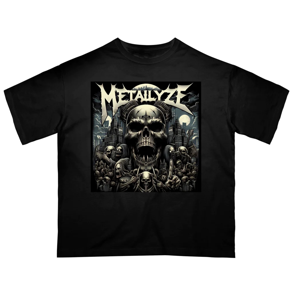 METALYZEのMETALYZE 2nd Album Oversized T-Shirt