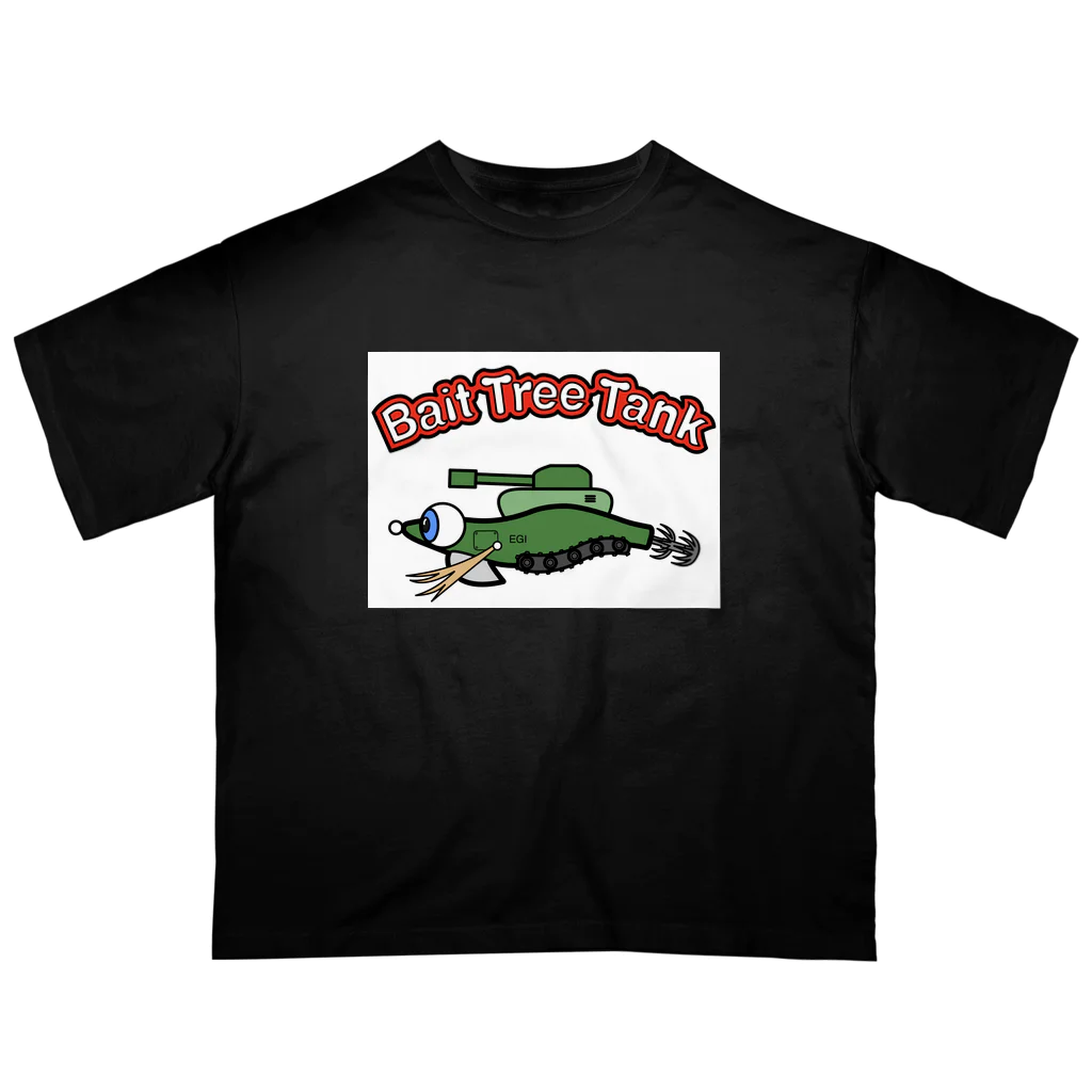 KyabettyのBait Tree Tank オーバーサイズTシャツ