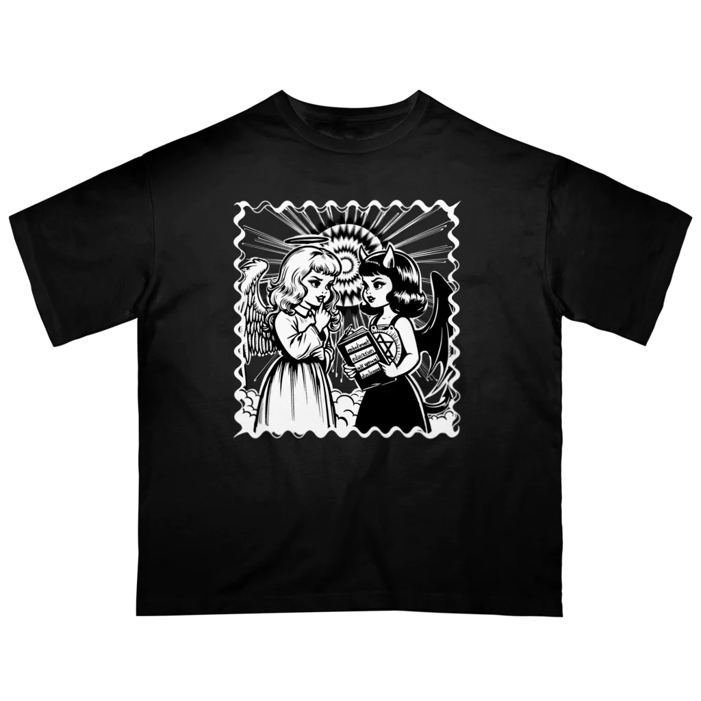 UNchan(あんちゃん)    ★unlimited★の天使と悪魔の計画 オーバーサイズTシャツ
