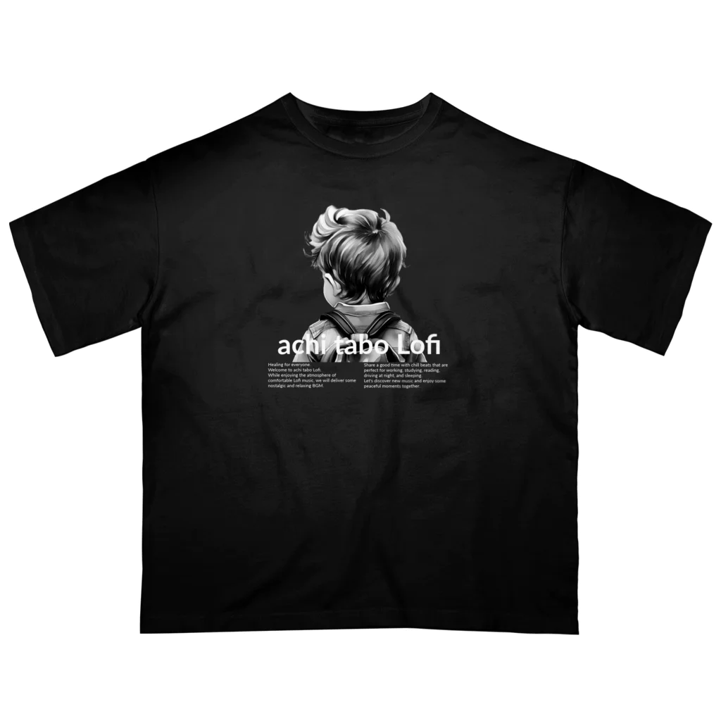 achi tabo Lofiのachi tabo Lofi オーバーサイズTシャツ