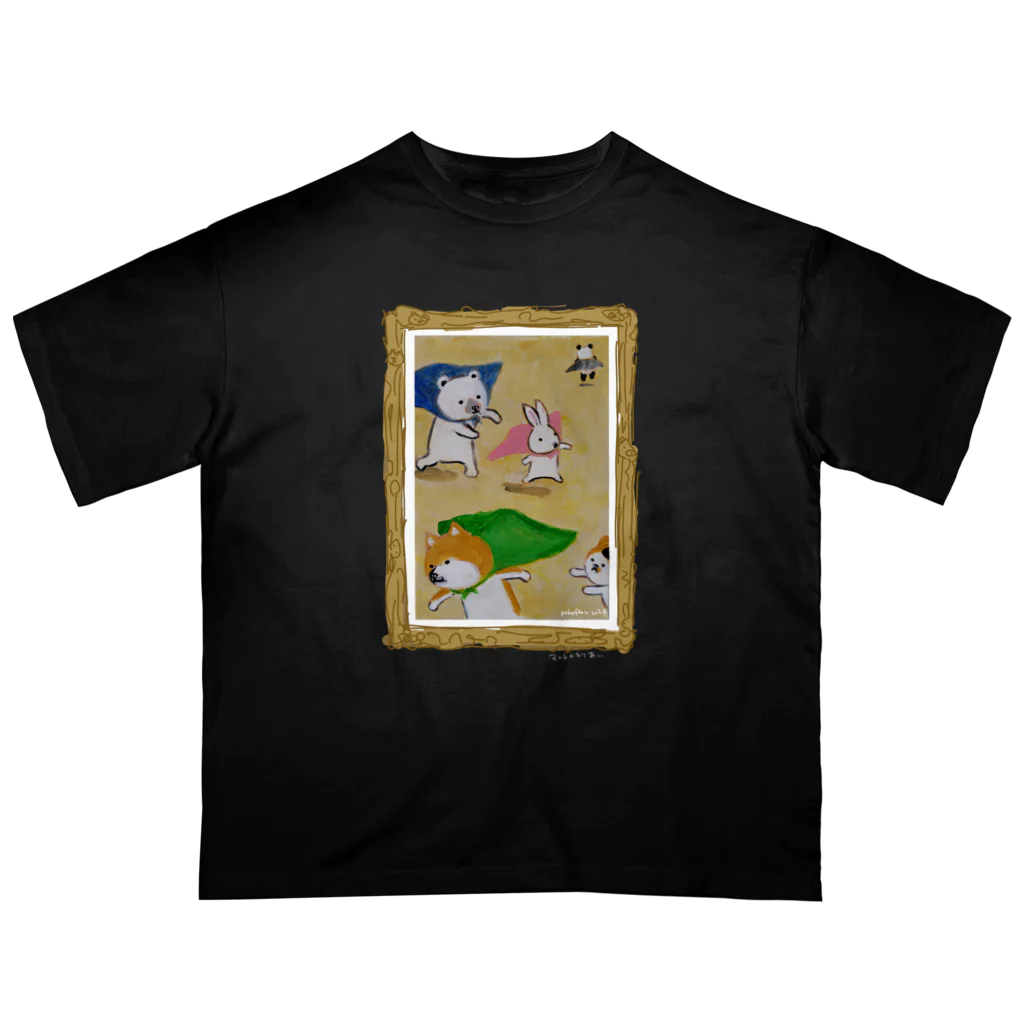 ポケファス ショップの【マントのとりあい】TS Oversized T-Shirt