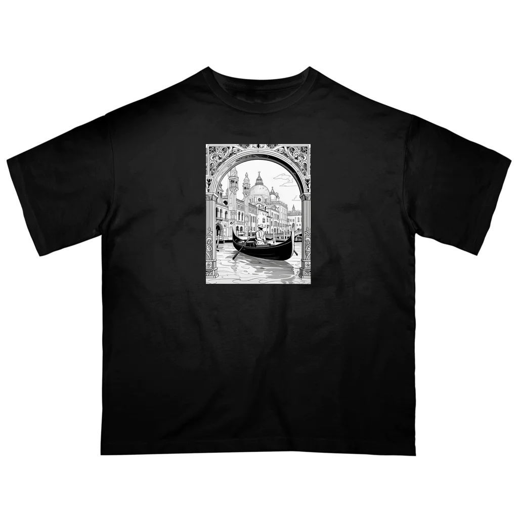 ZZRR12のベネチア オーバーサイズTシャツ