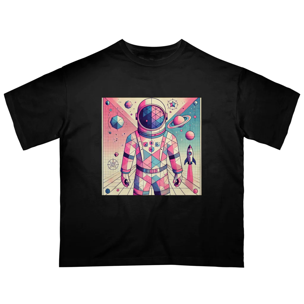 kenryo ai☆の宇宙の人 Oversized T-Shirt