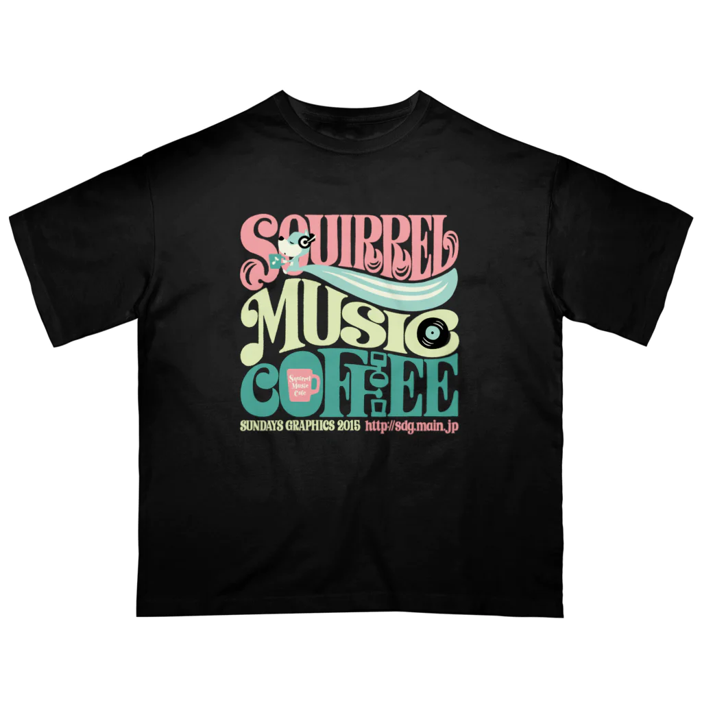 SUNDAYS GRAPHICSのりすカフェ2015 Oversized T-Shirt