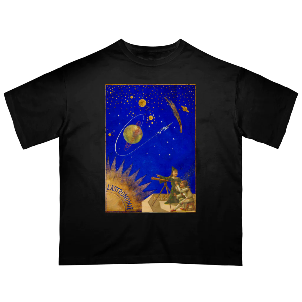 Guignolの「天体観測展・月世界旅行」 Oversized T-Shirt