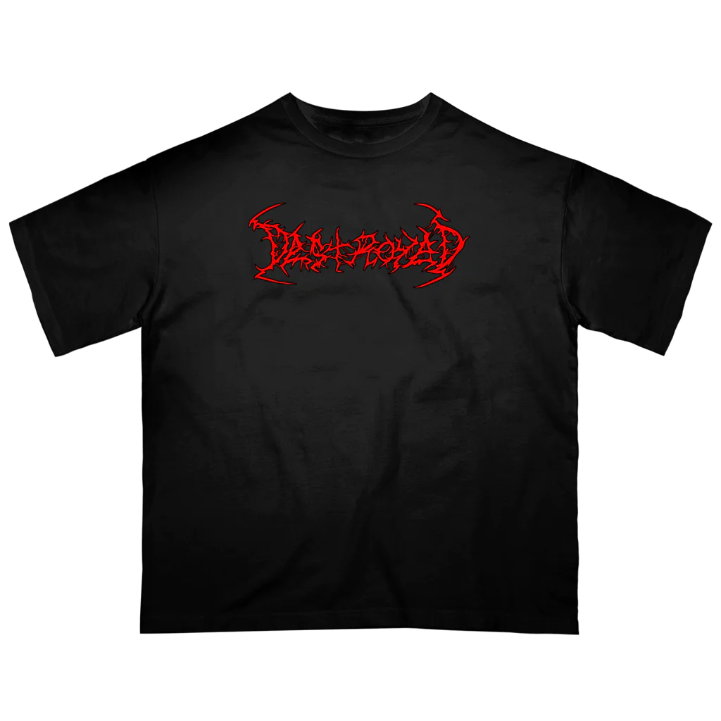 富嶽百景の針 金 文 字 Oversized T-Shirt