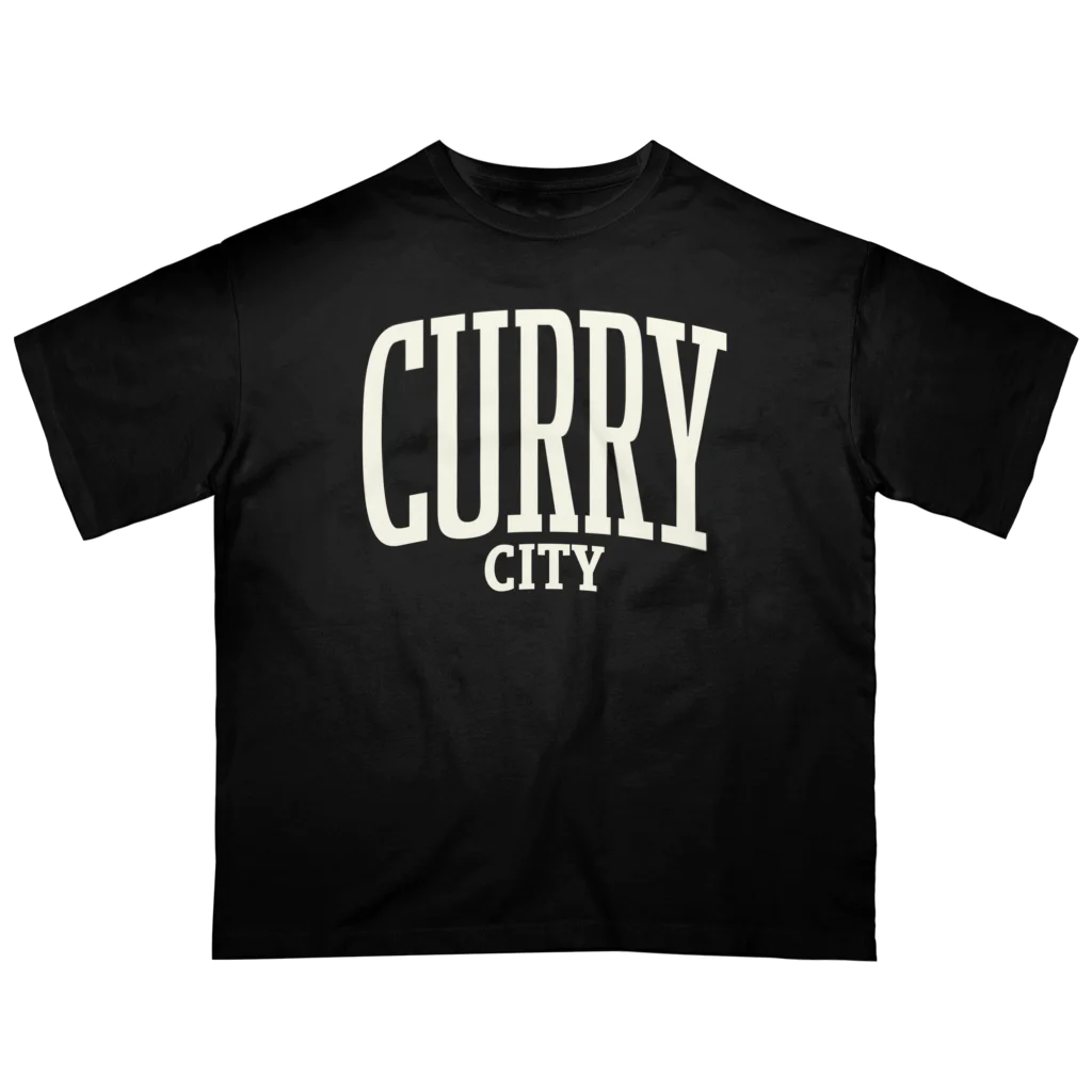 LONESOME TYPE ススの🍛CURRY CITY （KINARI） オーバーサイズTシャツ