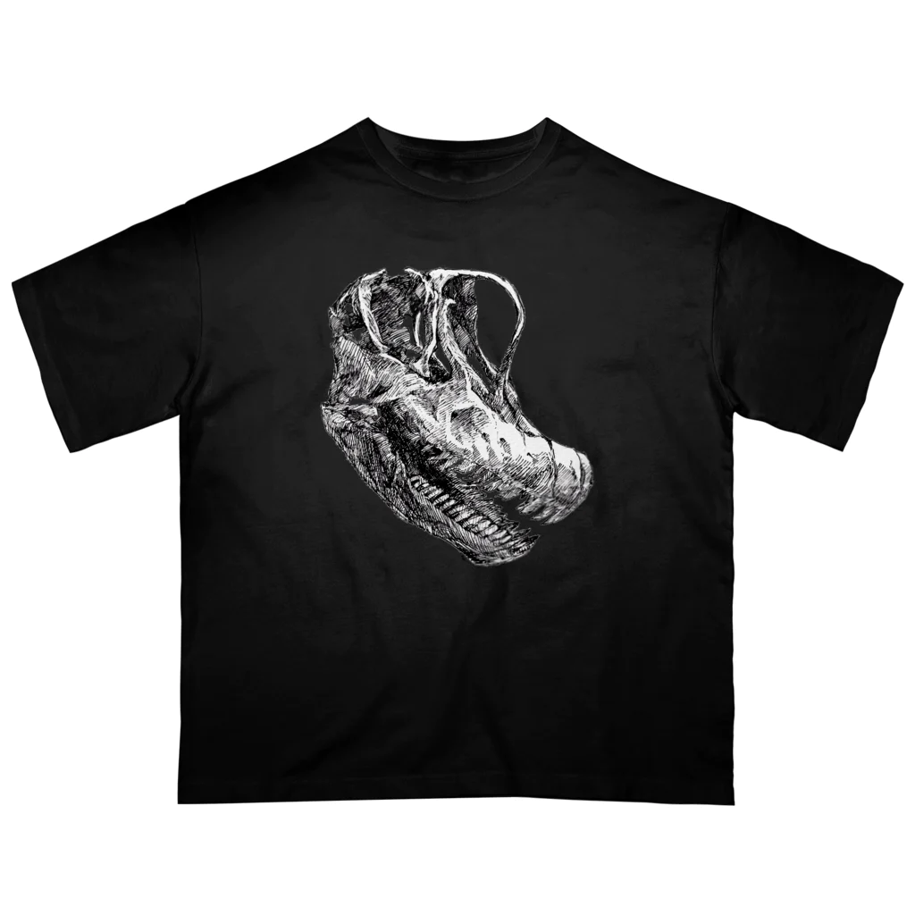 segasworksのジラファティタンの頭のお骨 Oversized T-Shirt