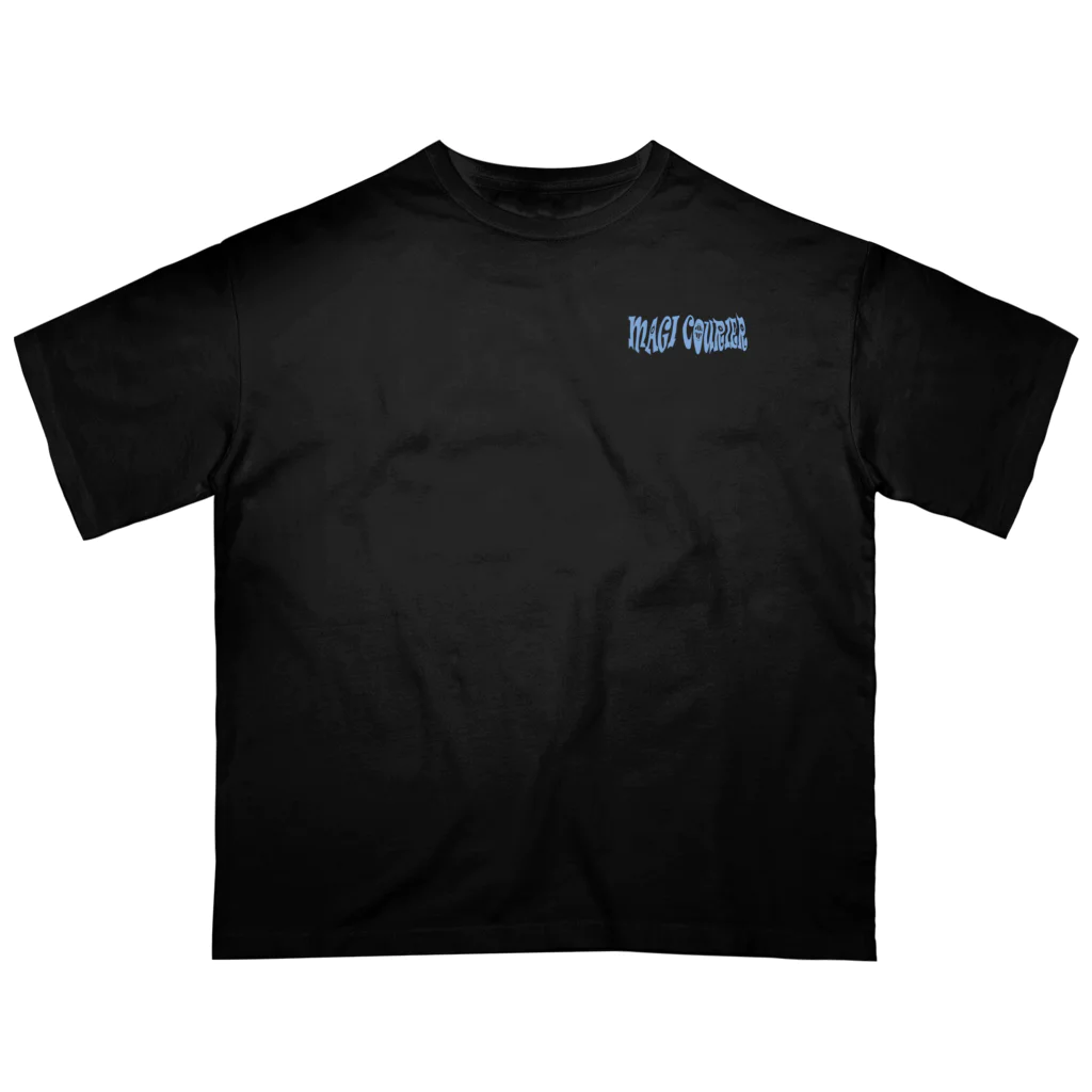 nidan-illustrationの“MAGI COURIER” blue #2 Oversized T-Shirt