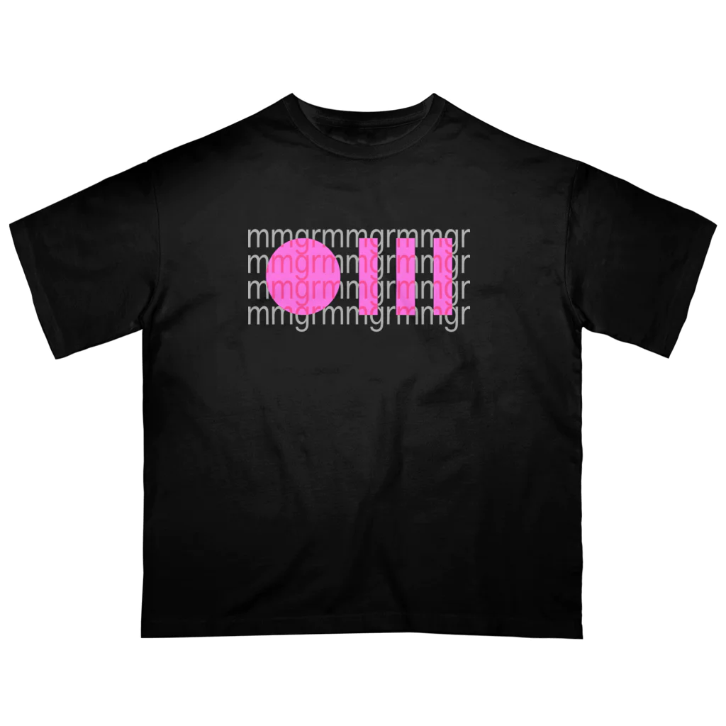 mmgrの0111 [pink] オーバーサイズTシャツ