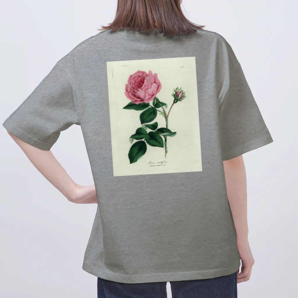 J. Jeffery Print Galleryのロサ・センティフォリア オーバーサイズTシャツ