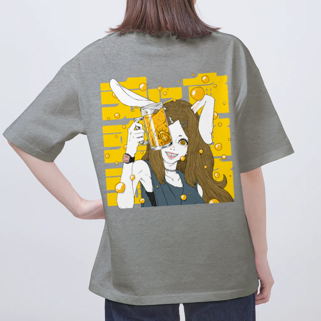 9 10 9（ qu / ten / qu ）の兎に角 オーバーサイズTシャツ