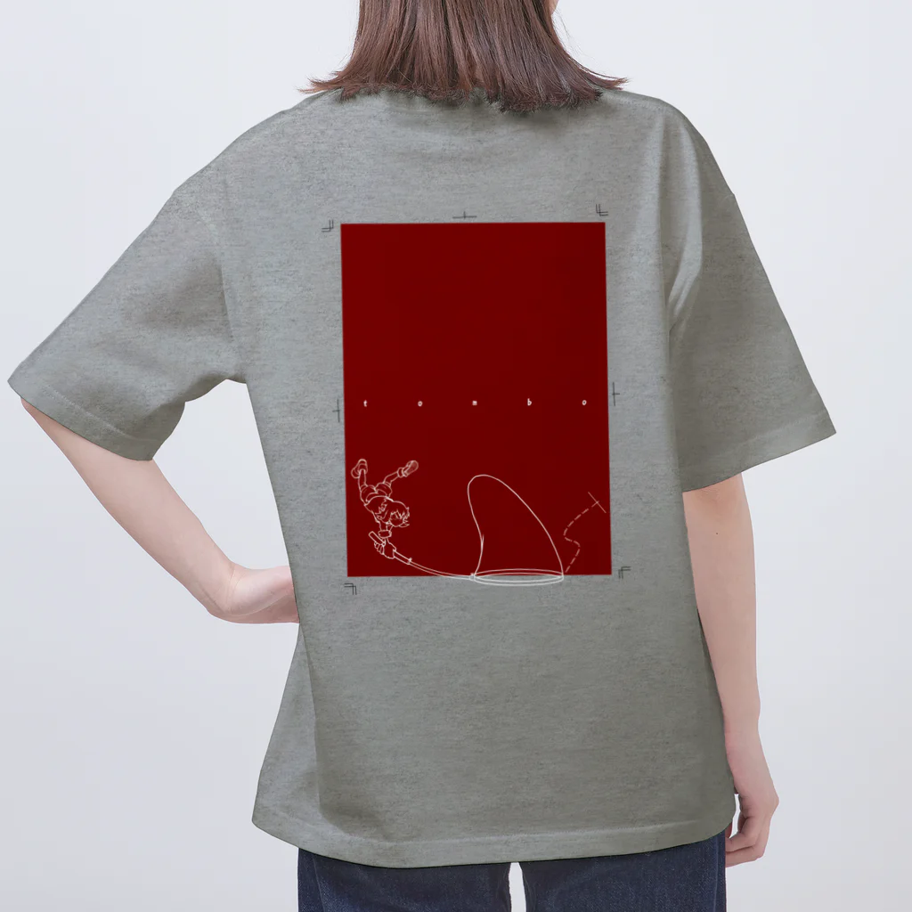 othiru ShopのFREE MISTAKE_tombo グレーver. オーバーサイズTシャツ