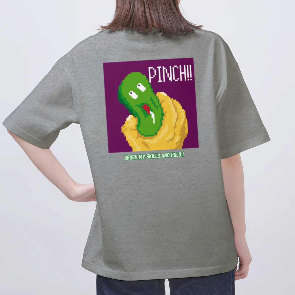 dot_climbのPINCHがPINCH! Oversized T-Shirt