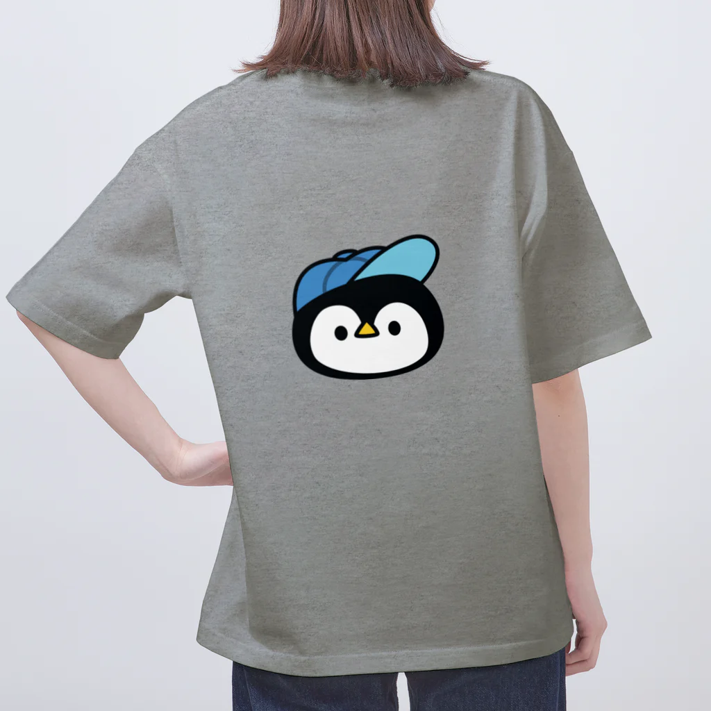 DECORの心くばりペンギン 野球するの ver. Oversized T-Shirt