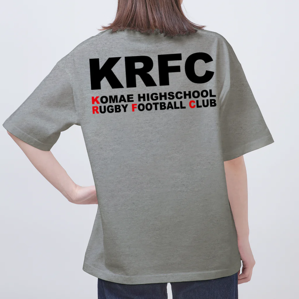 KRFC：狛江高校ラグビー部のKRFC：Komae Ball x BK オーバーサイズTシャツ