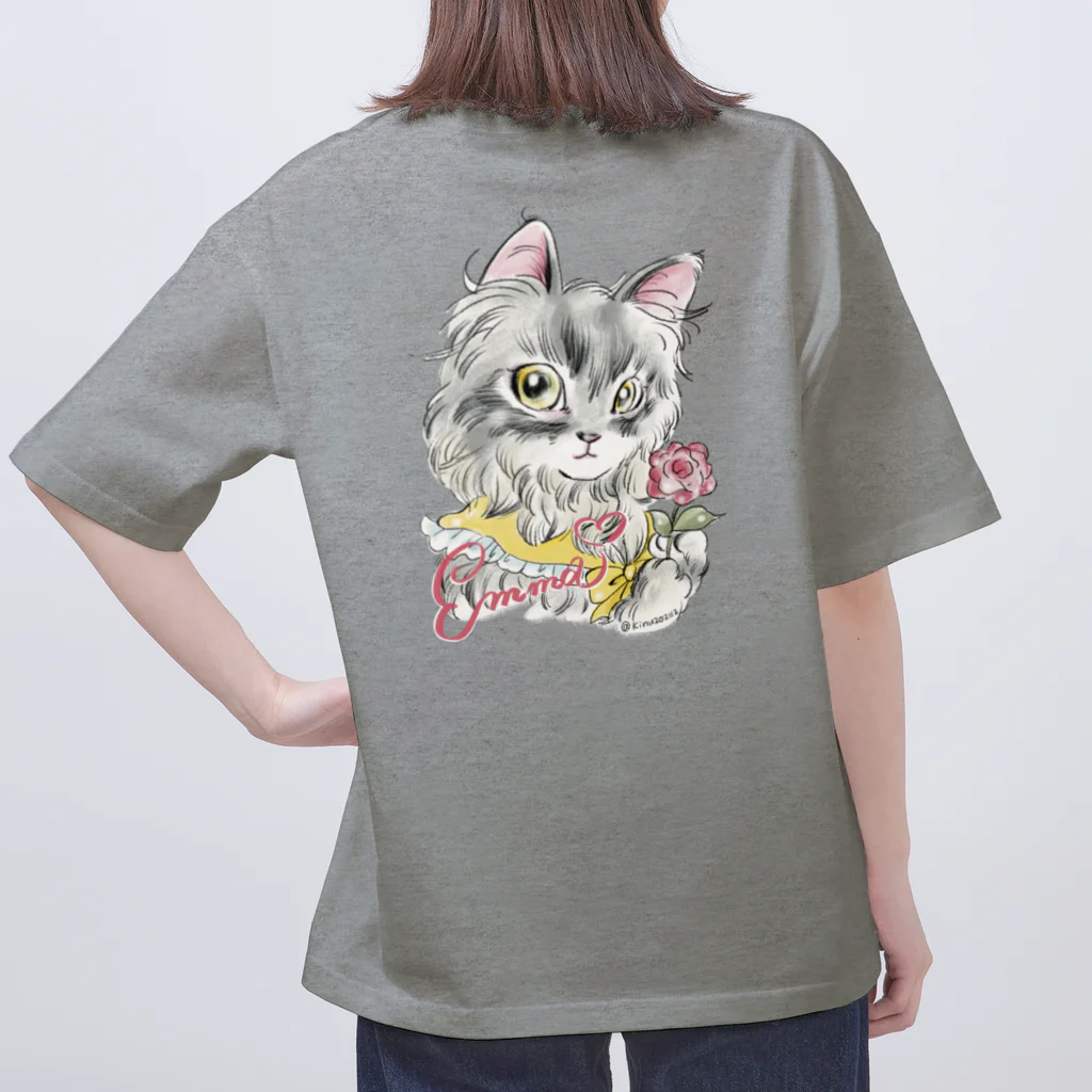 猫のきぬくんのお店のエマ姫 Oversized T-Shirt