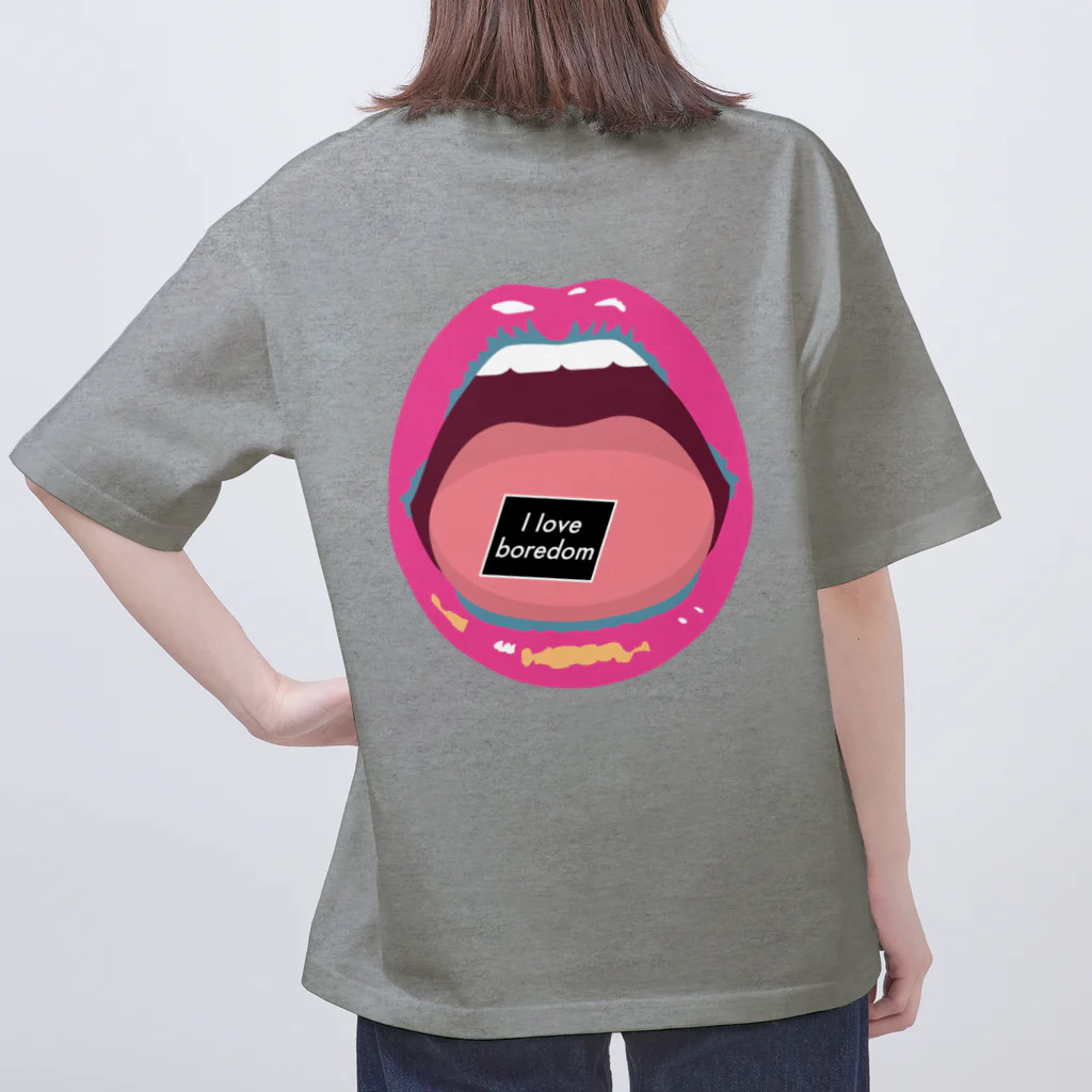 ゴトーアヒルのmouth & paper 退屈が大好きver. オーバーサイズTシャツ