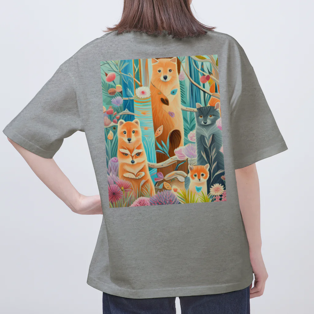 soramame1119の森の中の世界 Oversized T-Shirt