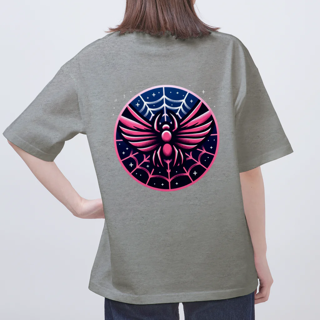 uminosobakaraのピンクスパイダー Oversized T-Shirt