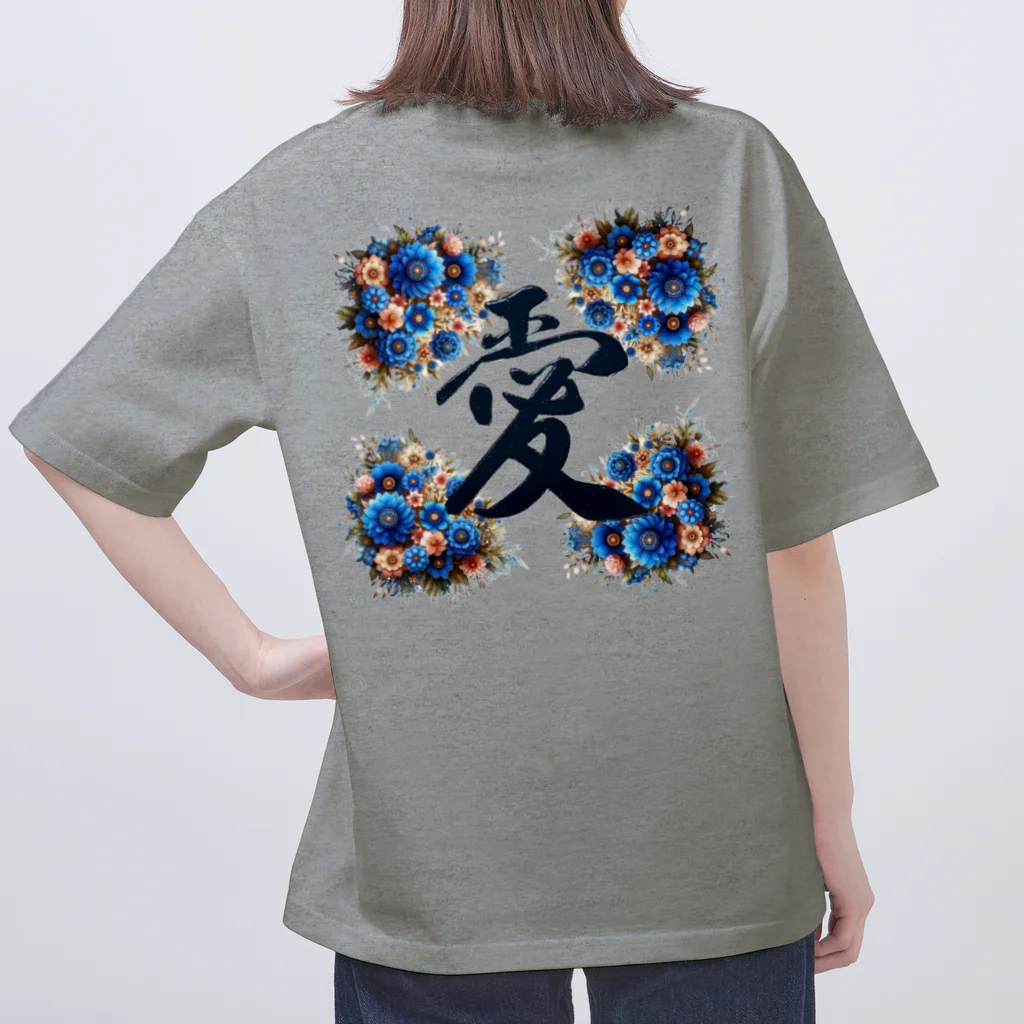 shinnaoの愛華の輝き　 "Radiance of Love and Blossoms" Oversized T-Shirt