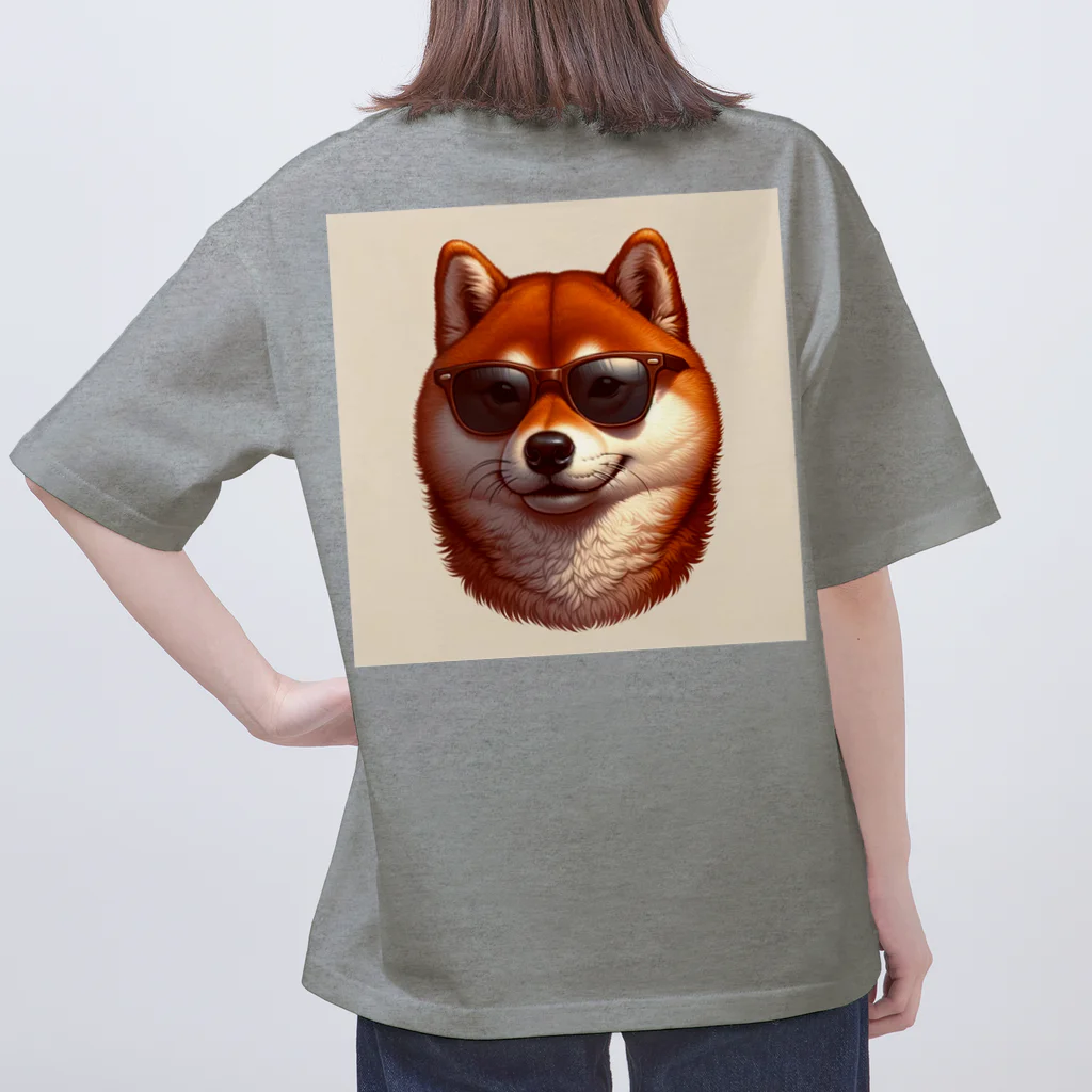 Creaturesの柴犬サン オーバーサイズTシャツ