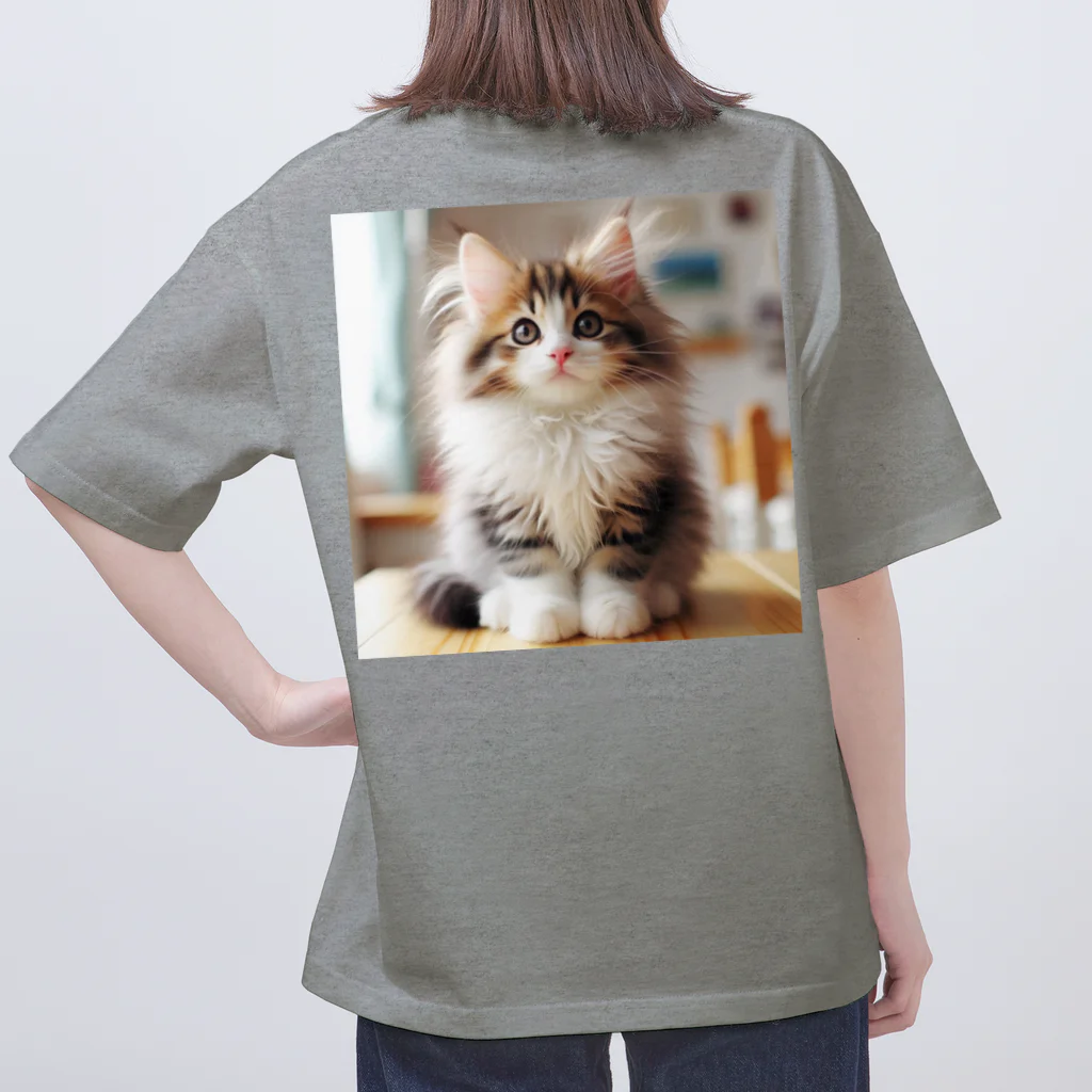 Creation CATのゴージャスCAT オーバーサイズTシャツ