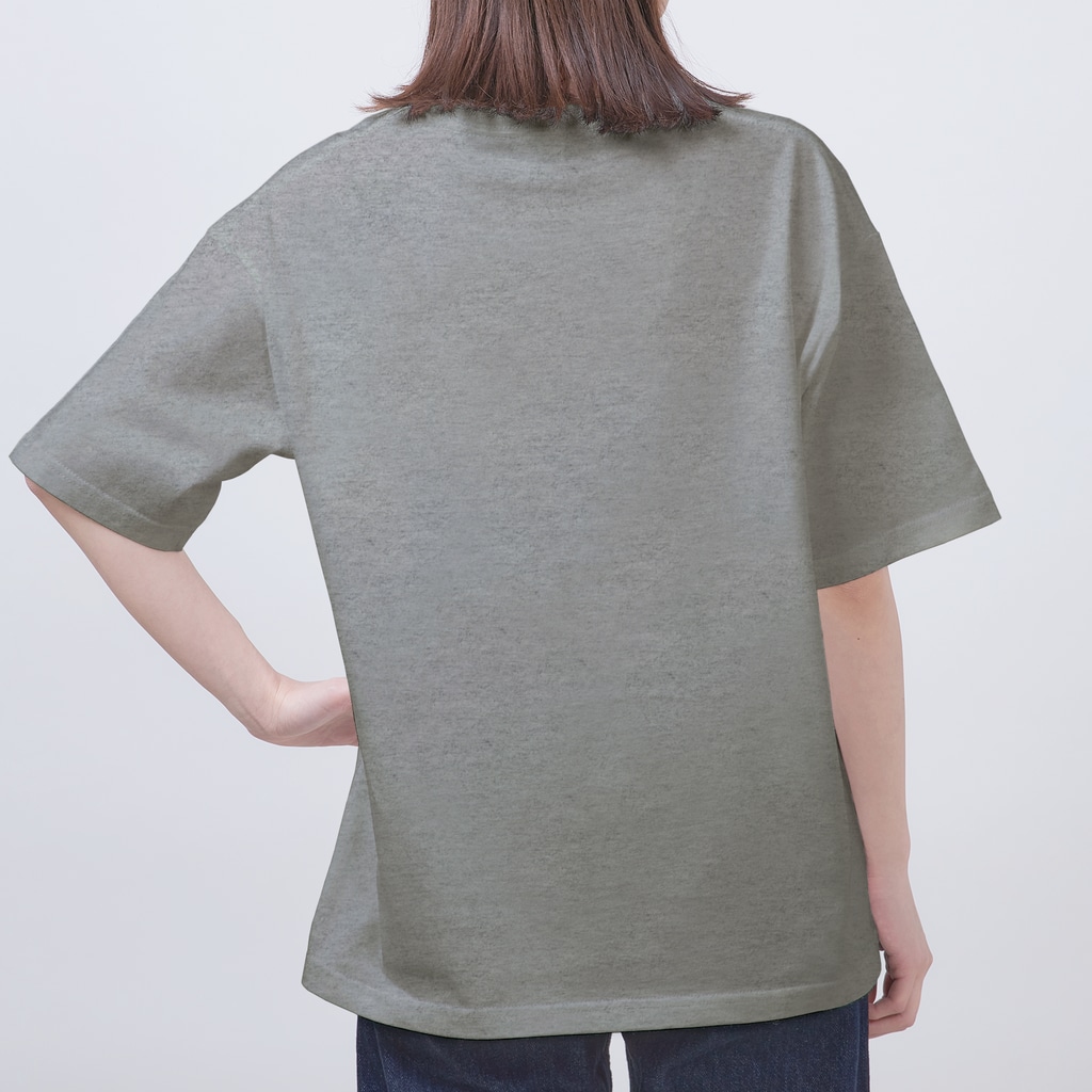 YOO GRAPHIC ARTSのちっこ　ブラック Oversized T-Shirt