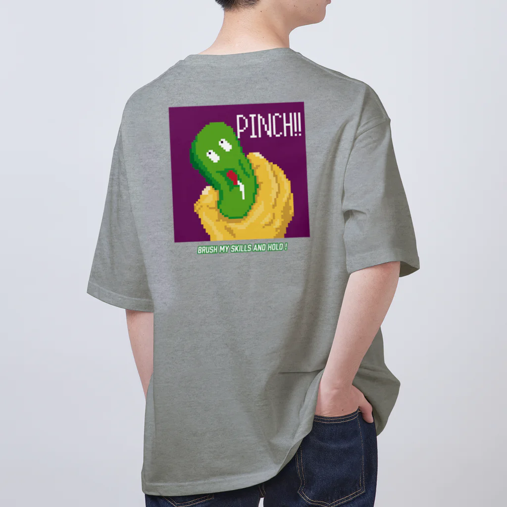 dot_climbのPINCHがPINCH! Oversized T-Shirt