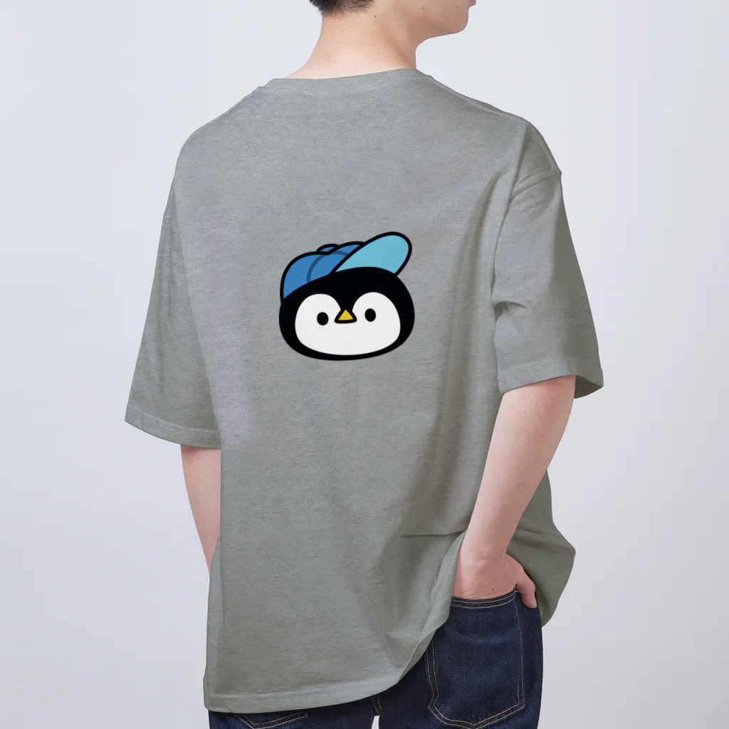 DECORの心くばりペンギン 野球するの ver. Oversized T-Shirt