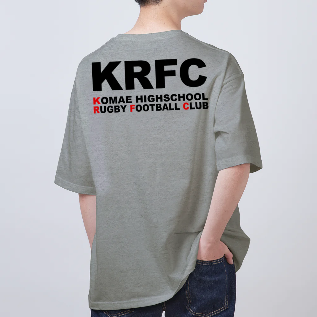 KRFC：狛江高校ラグビー部のKRFC：Komae Ball x BK オーバーサイズTシャツ