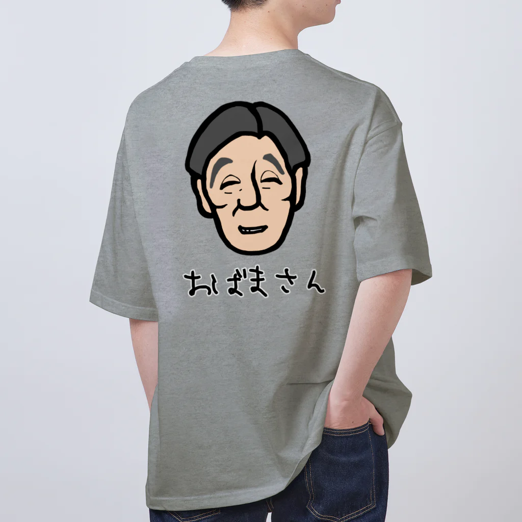 LalaHangeulの背中におばまさん オーバーサイズTシャツ