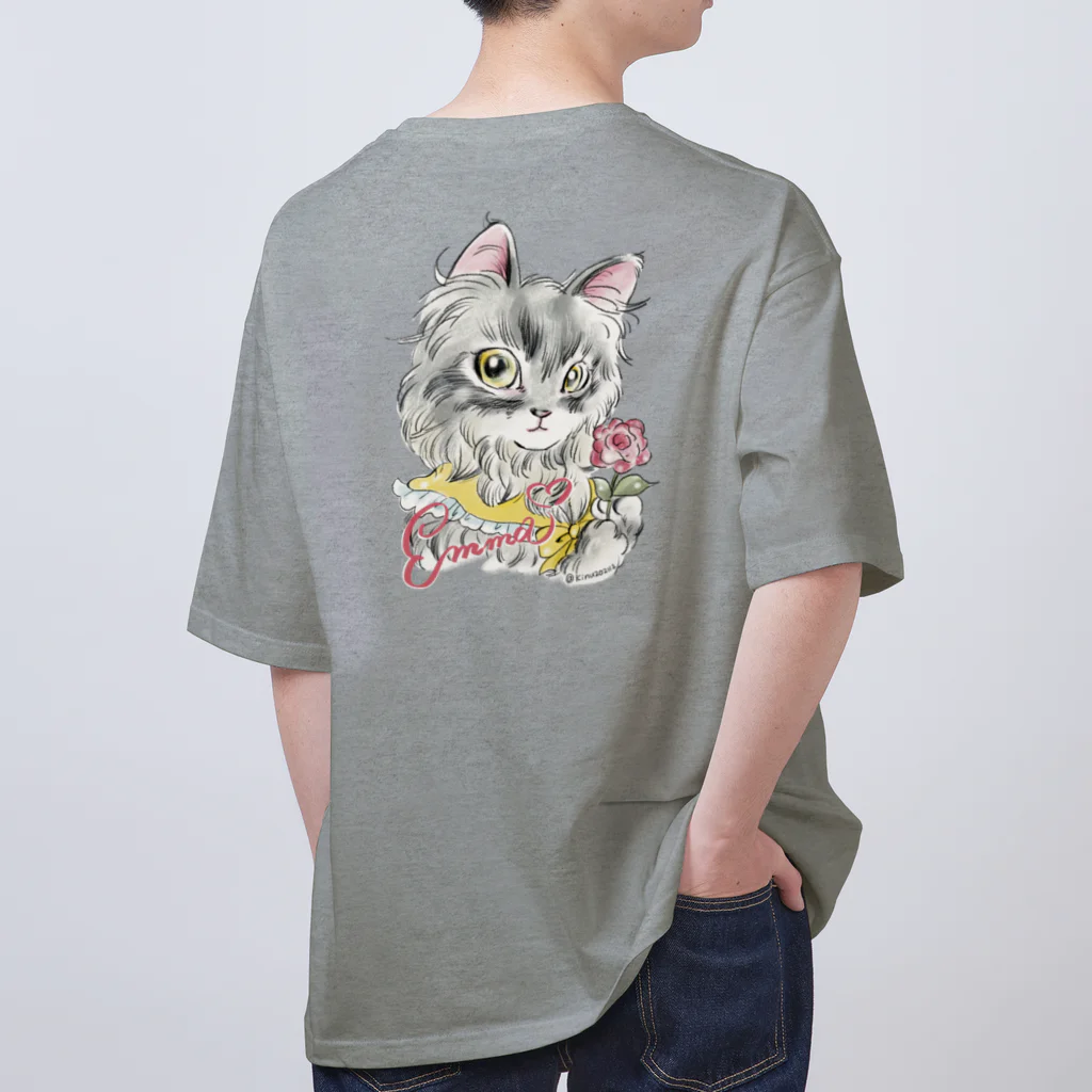 猫のきぬくんのお店のエマ姫 Oversized T-Shirt