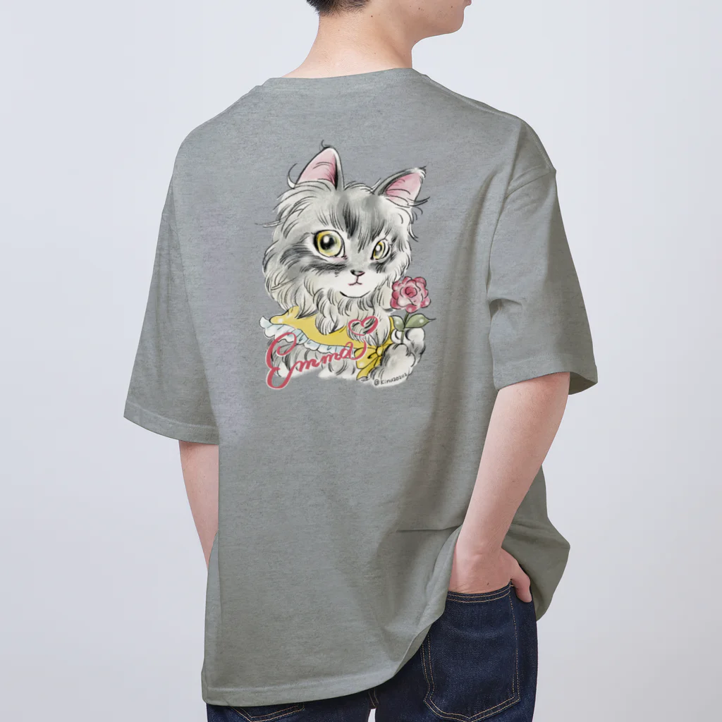 猫のきぬくんのお店のエマ姫 オーバーサイズTシャツ