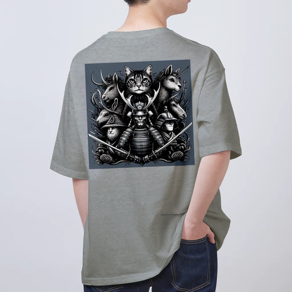 bycatの侍大将とshinobi達 Oversized T-Shirt