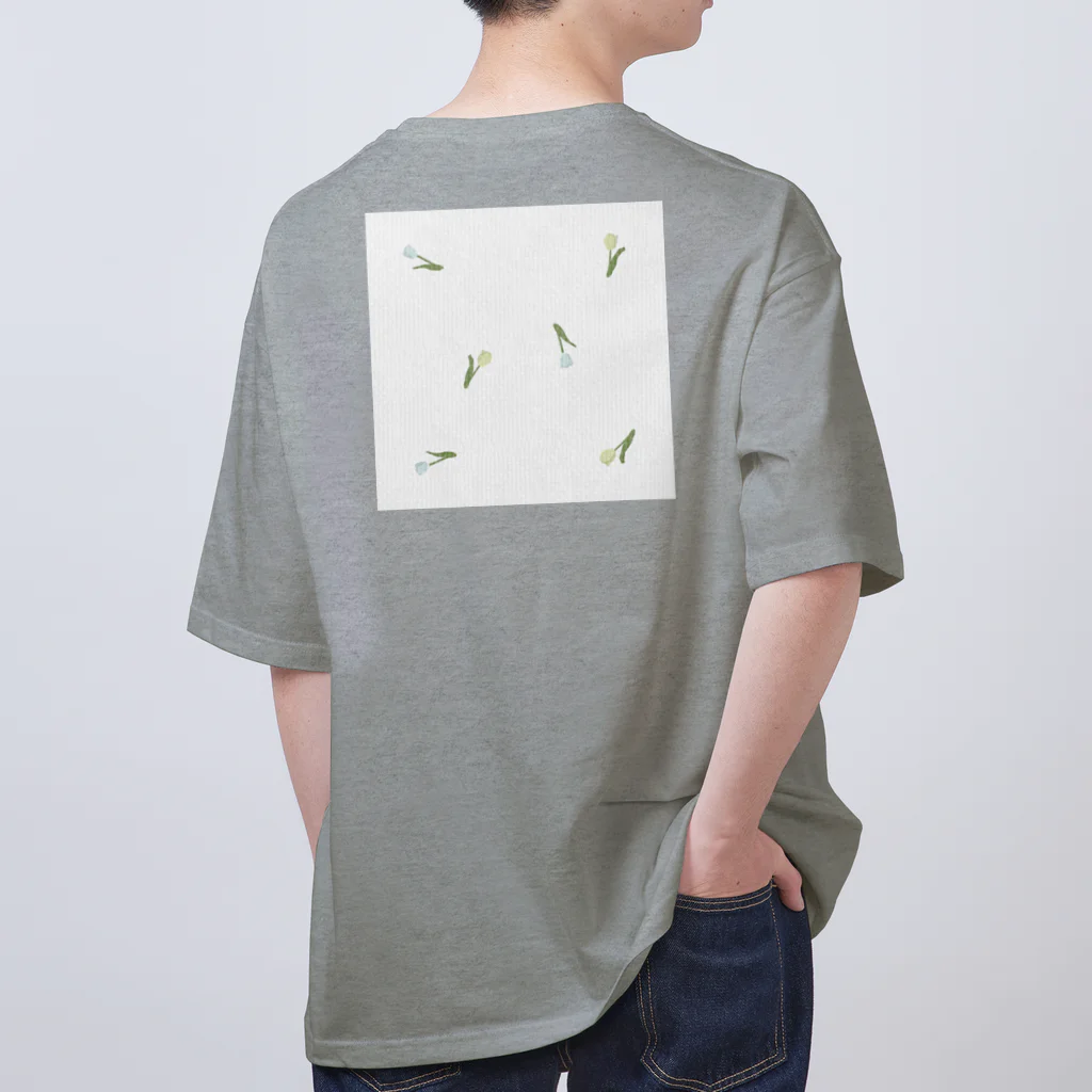 rilybiiの**pale color , tulip pattern . オーバーサイズTシャツ