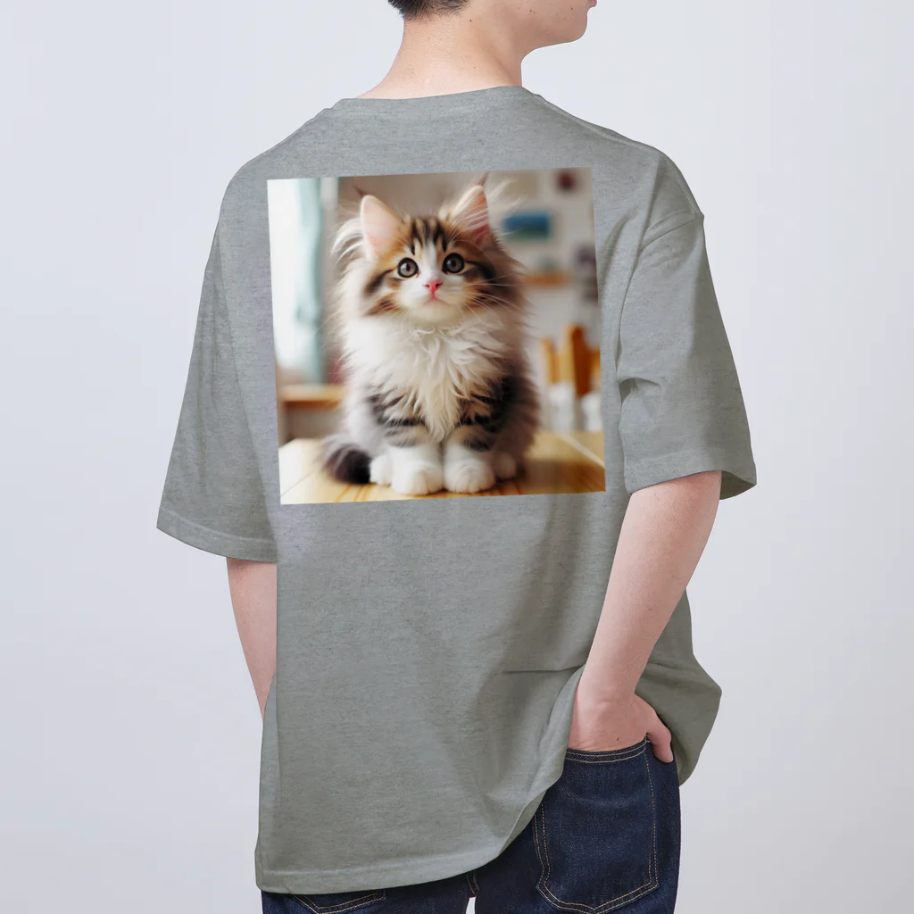 Creation CATのゴージャスCAT オーバーサイズTシャツ