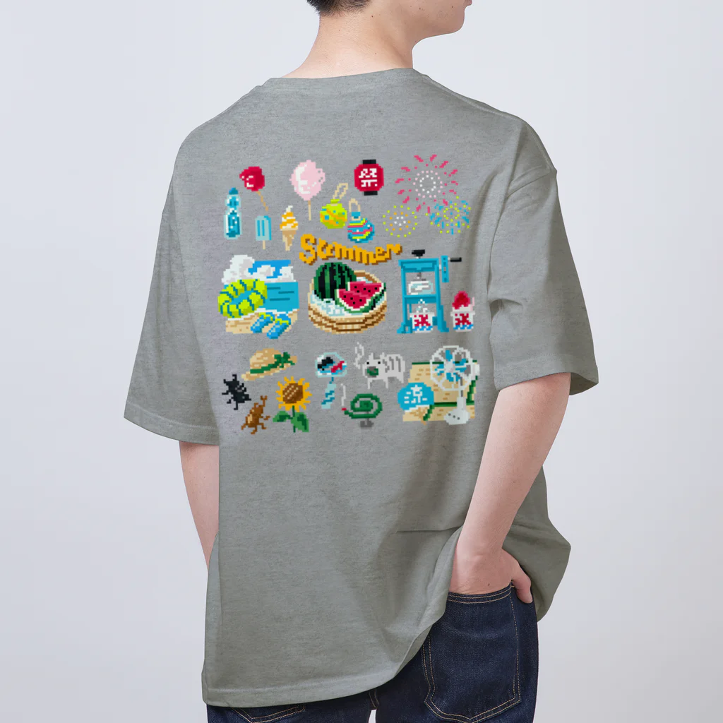 すとろべりーガムFactoryの【バックプリント】 ドットSummer no.2 Oversized T-Shirt