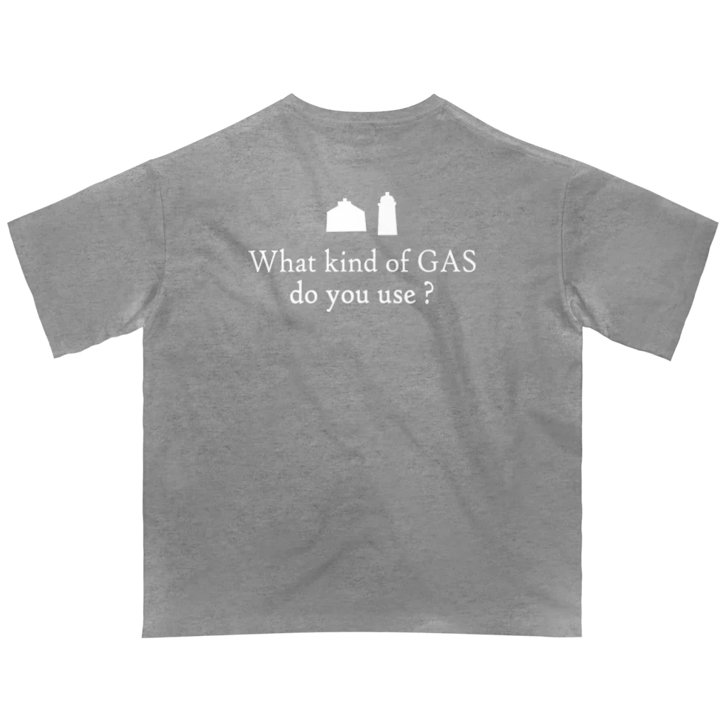 koshinのOD/CB_GAS_WH オーバーサイズTシャツ