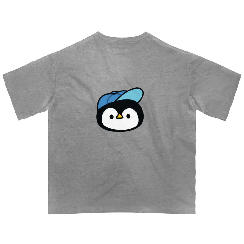 DECORの心くばりペンギン 野球するの ver. Oversized T-Shirt