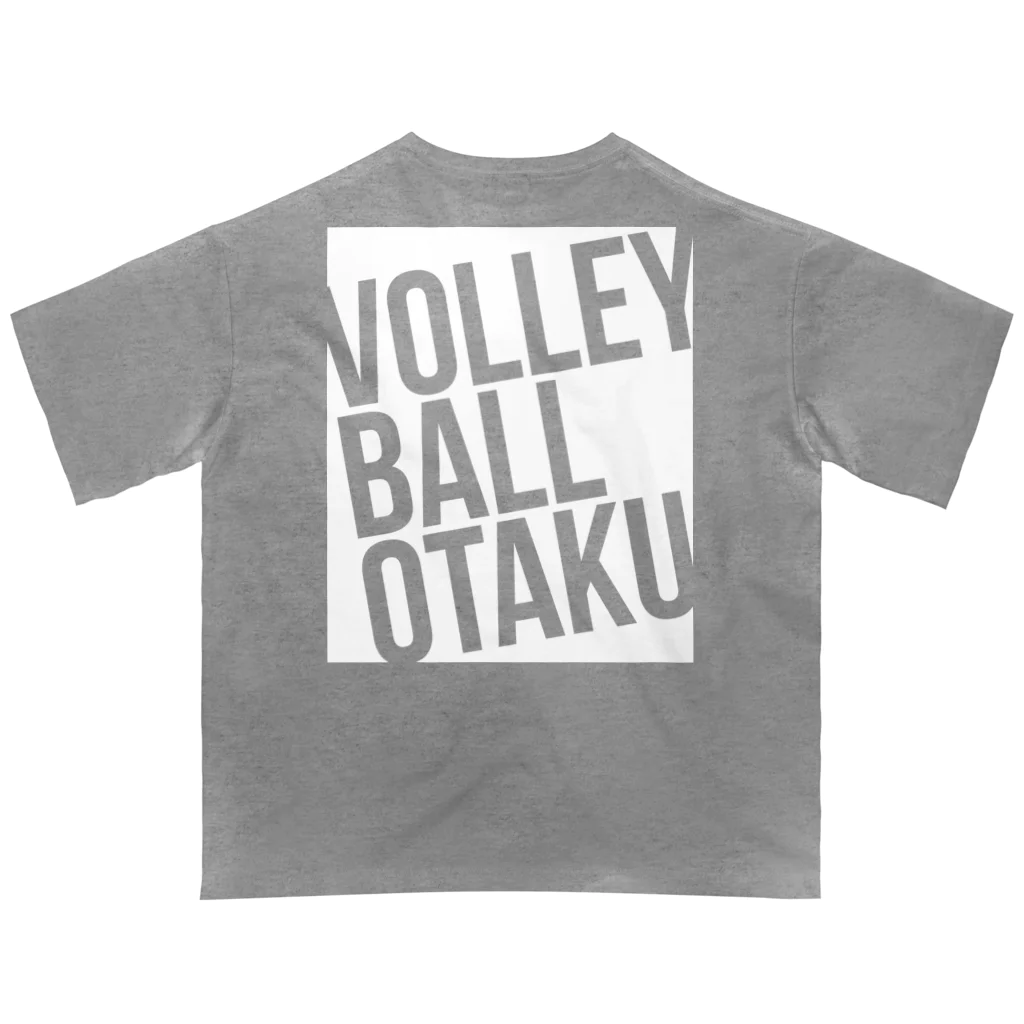 unyounyounyoのVOLLEY BALL OTAKU(オタク)<白インク> オーバーサイズTシャツ