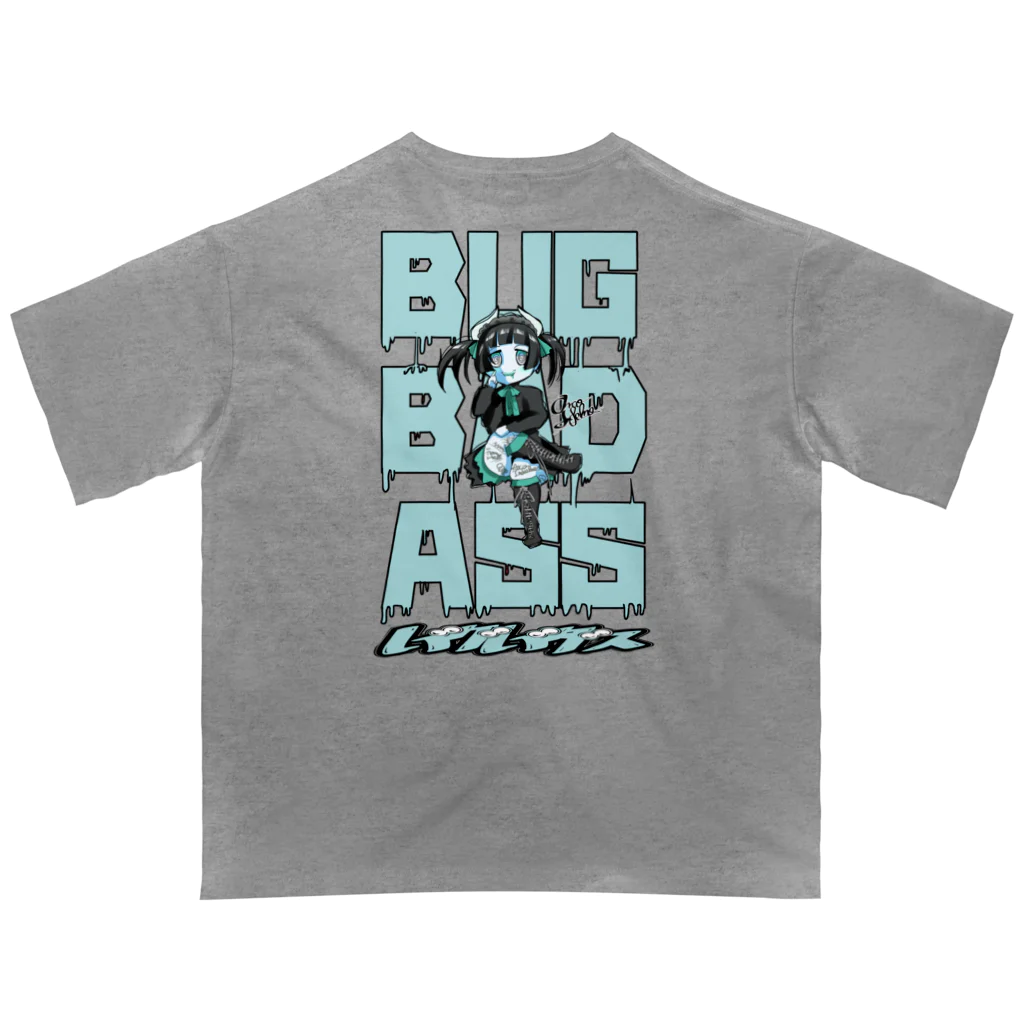 BugbadassのSTRIPPER-J11 オーバーサイズTシャツ