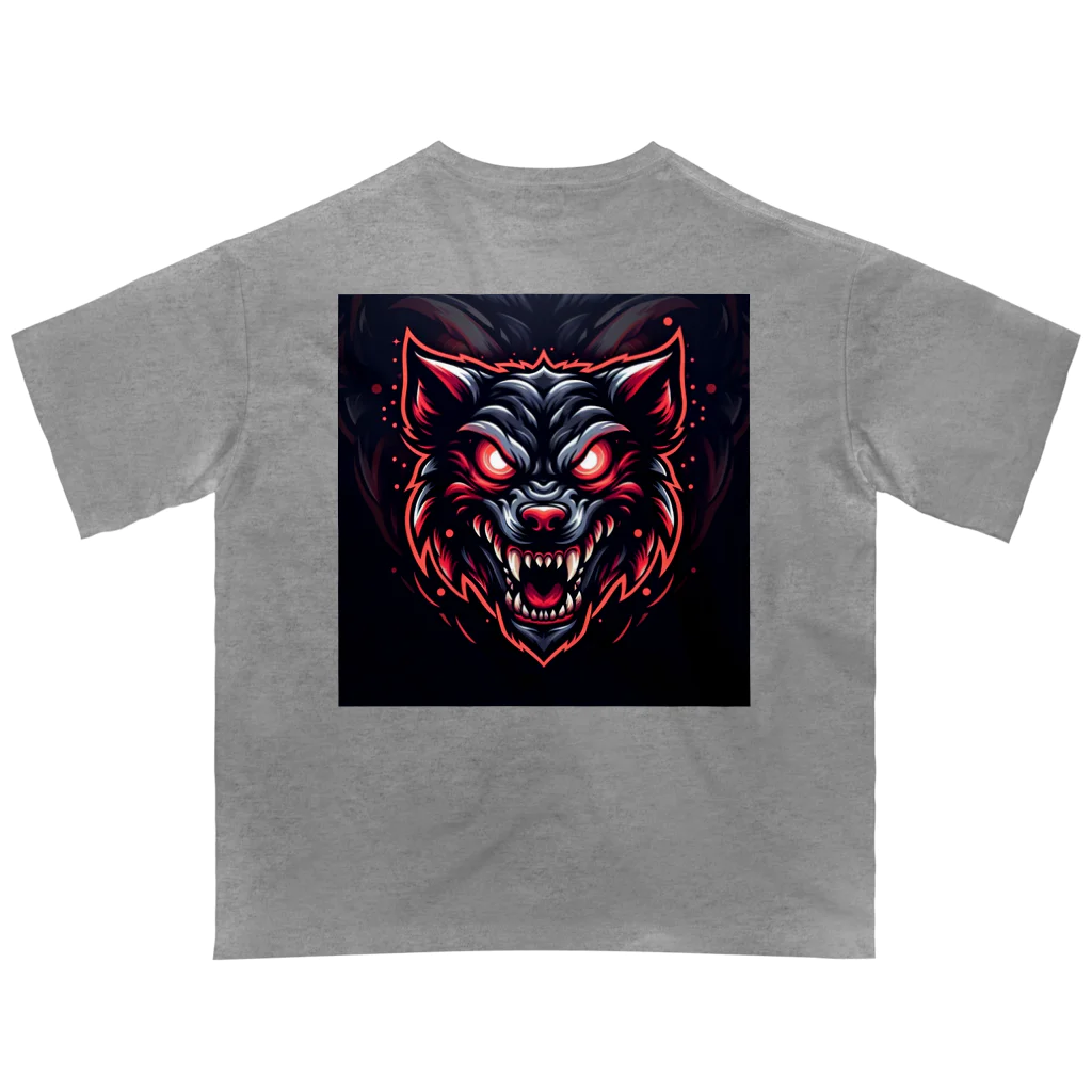 Coal & Co.のBLACK Wolf オーバーサイズTシャツ