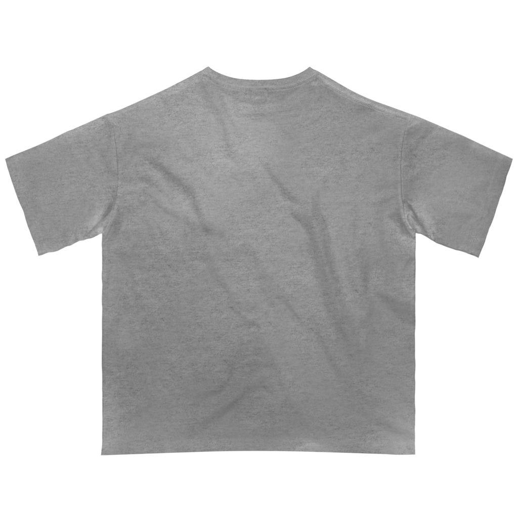 LalaHangeulのゴーストシャーク　ハングルバージョン Oversized T-Shirt