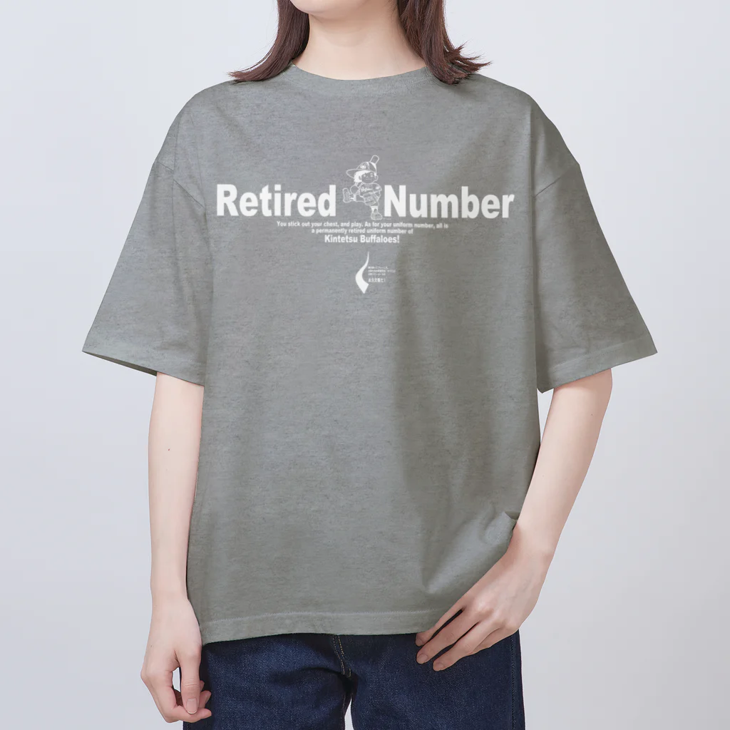 バッファ君  goods【近鉄バファローズ／1976-1996】の◉名言シリーズ【永久欠番だ！】 Oversized T-Shirt