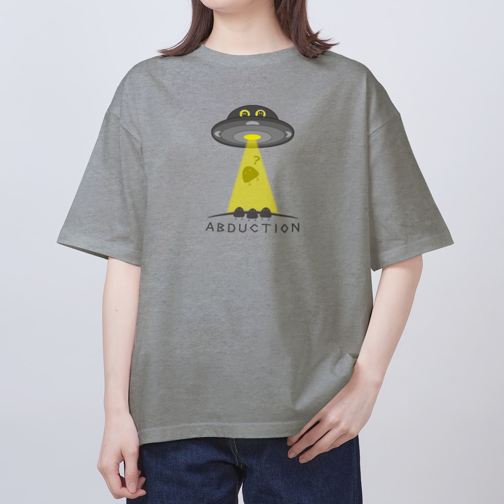 “すずめのおみせ” SUZURI店のabduction? Oversized T-Shirt