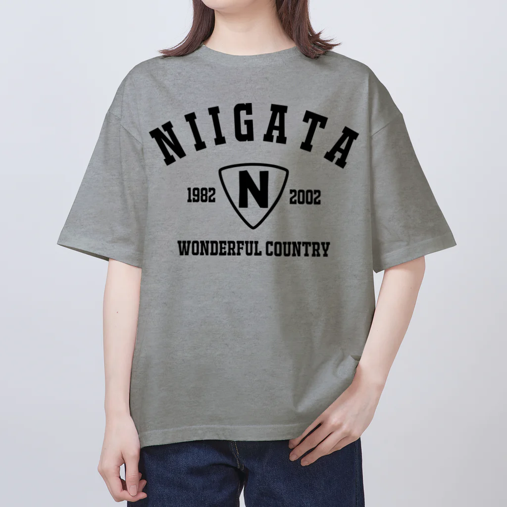 アージーの四季が輝く雪のくに、新潟。 Oversized T-Shirt