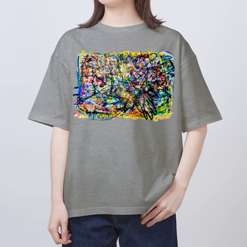 mikoのはみ出しモンスター Oversized T-Shirt