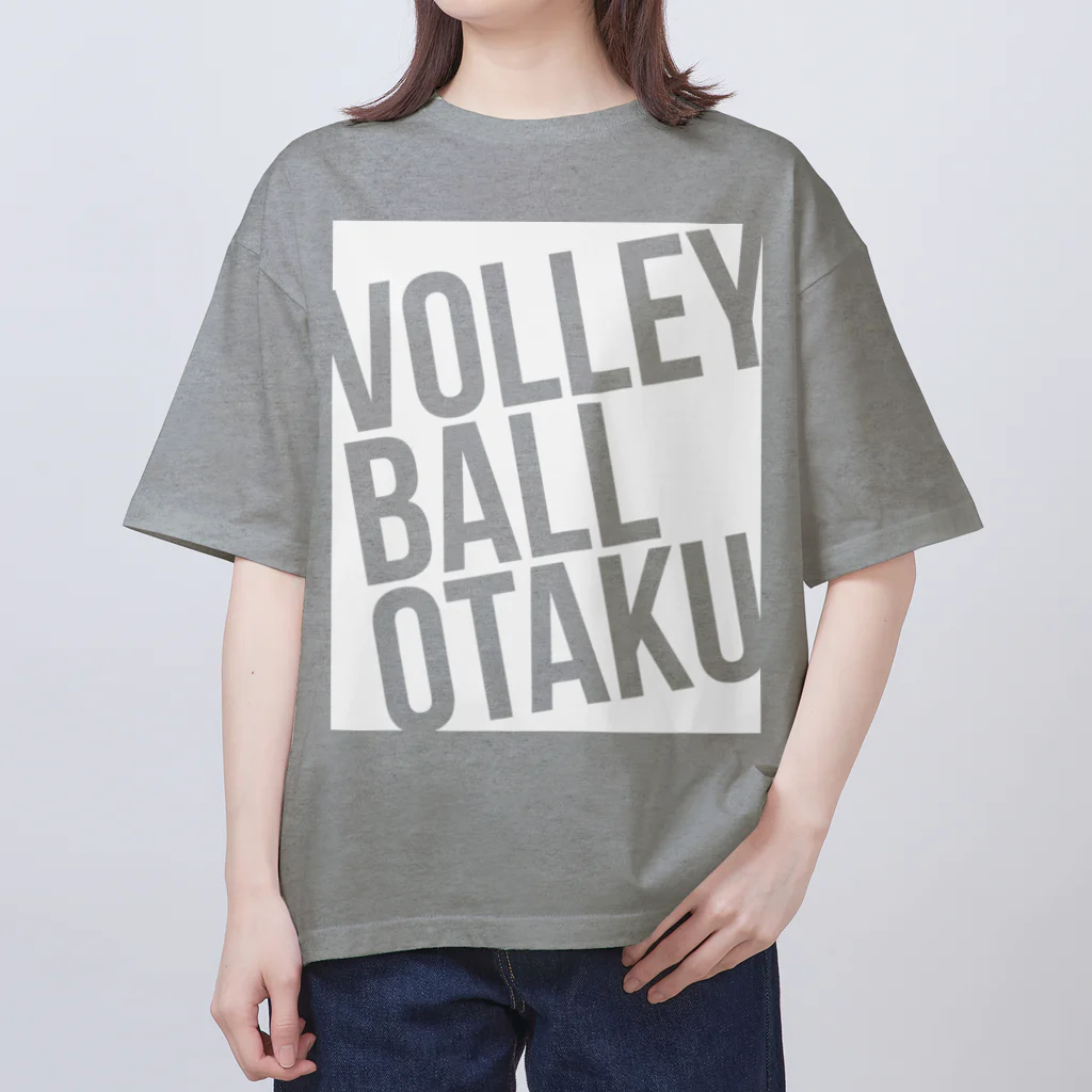 unyounyounyoのVOLLEY BALL OTAKU(オタク)<白インク> オーバーサイズTシャツ