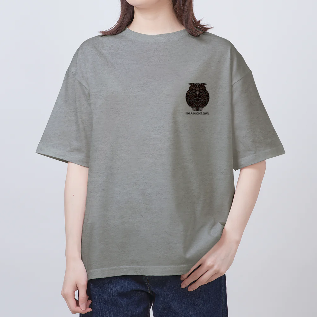 CharmyraのHoot it out　br Oversized T-Shirt